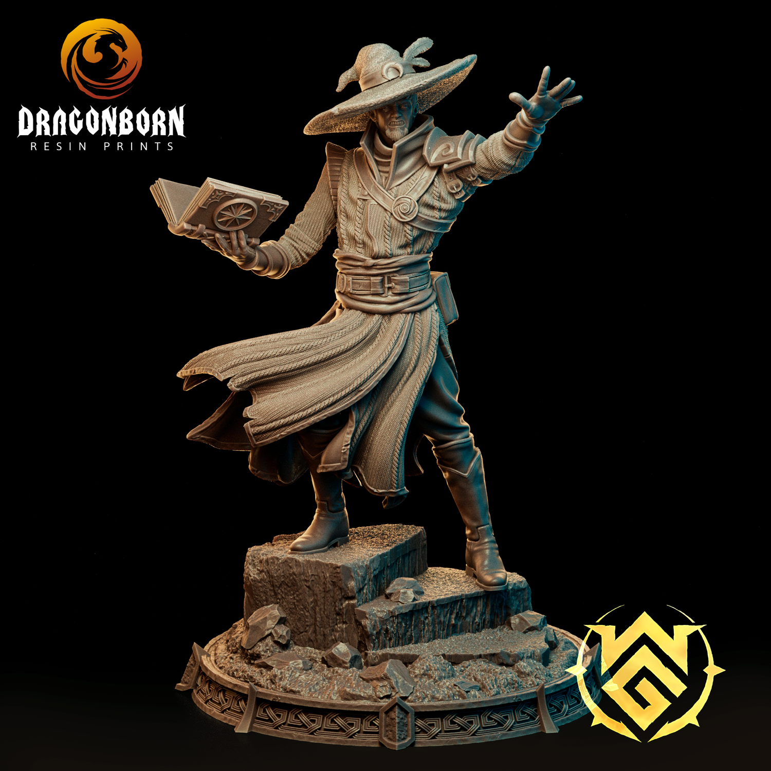 Hyperion, Enlightened - Half-Elf Wizard Arcane Initiate
