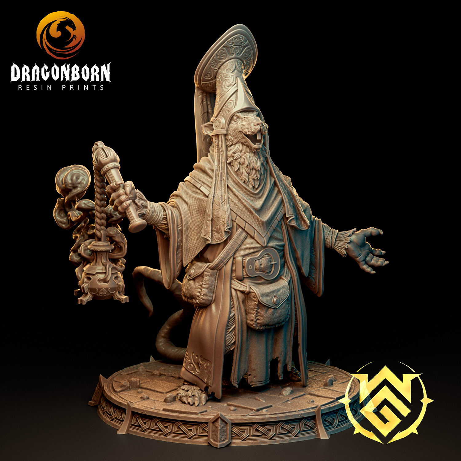 The Bishop of Rats - Ratkin Cleric Anointed