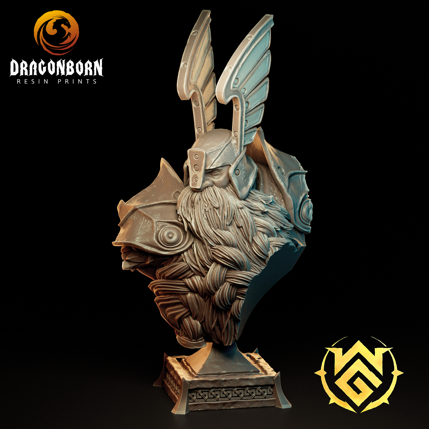 Bust of Durth, the Collector- Hill Dwarf Fighter Warrior