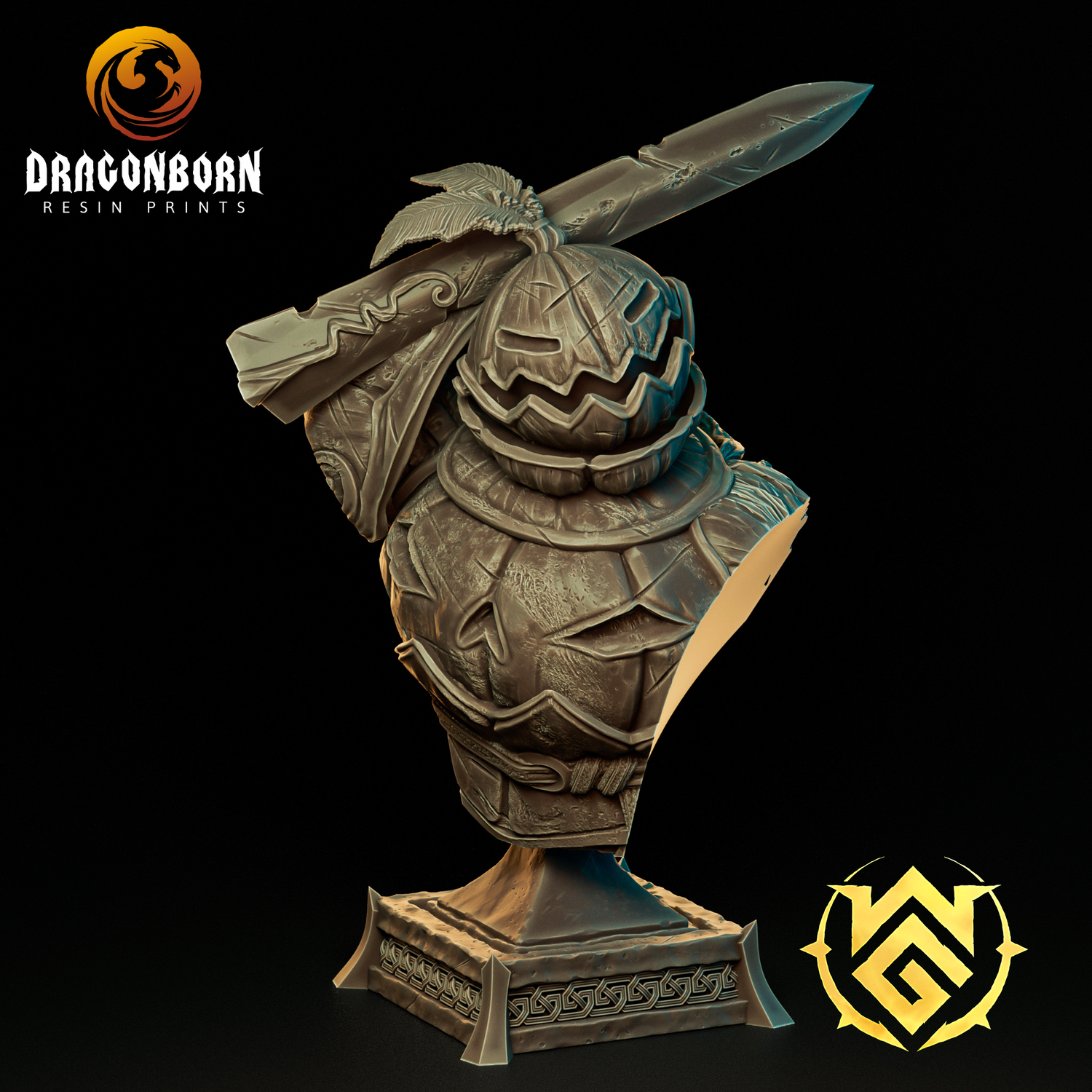 Bust of Pumpkin Knight