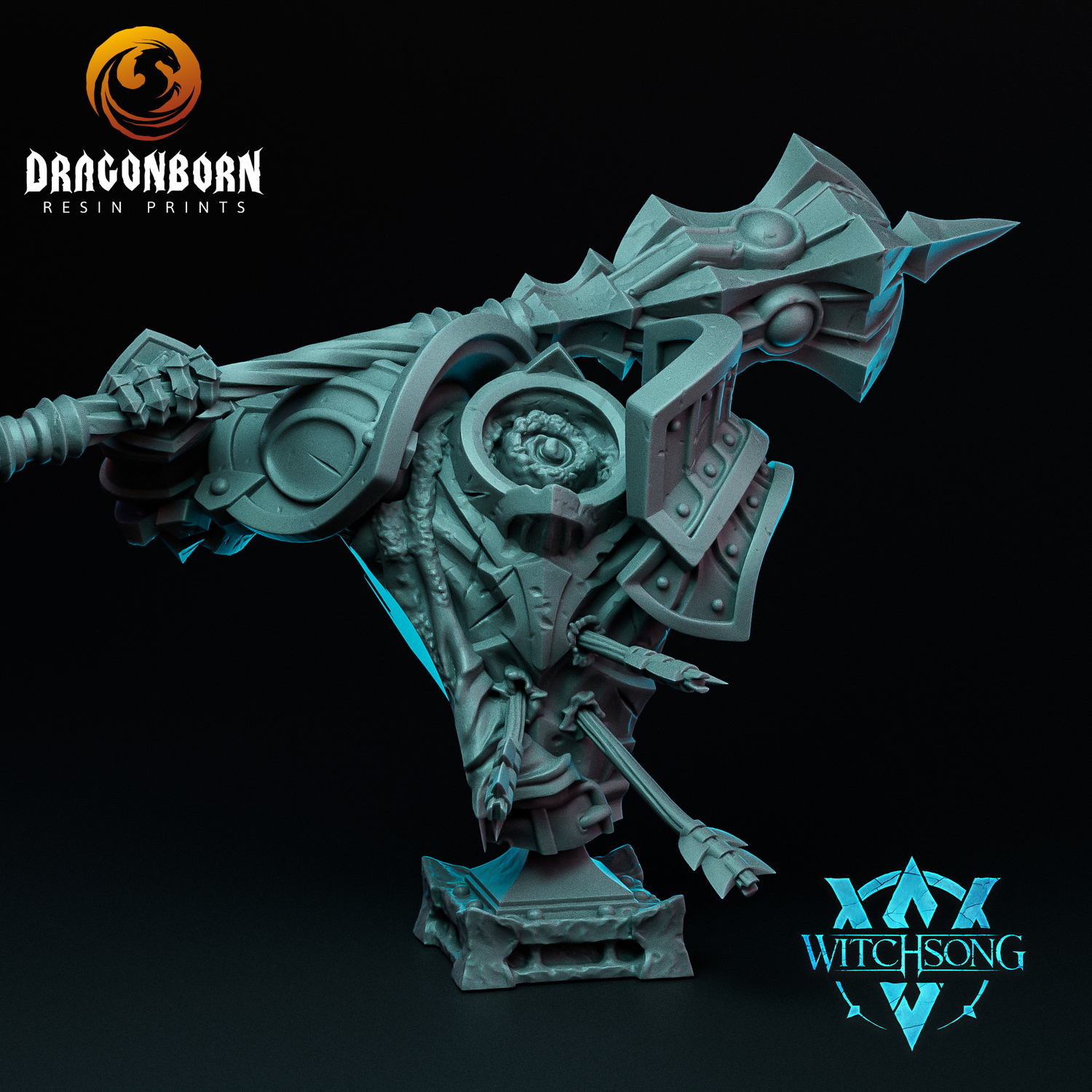 Colossal Knight Horror Bust