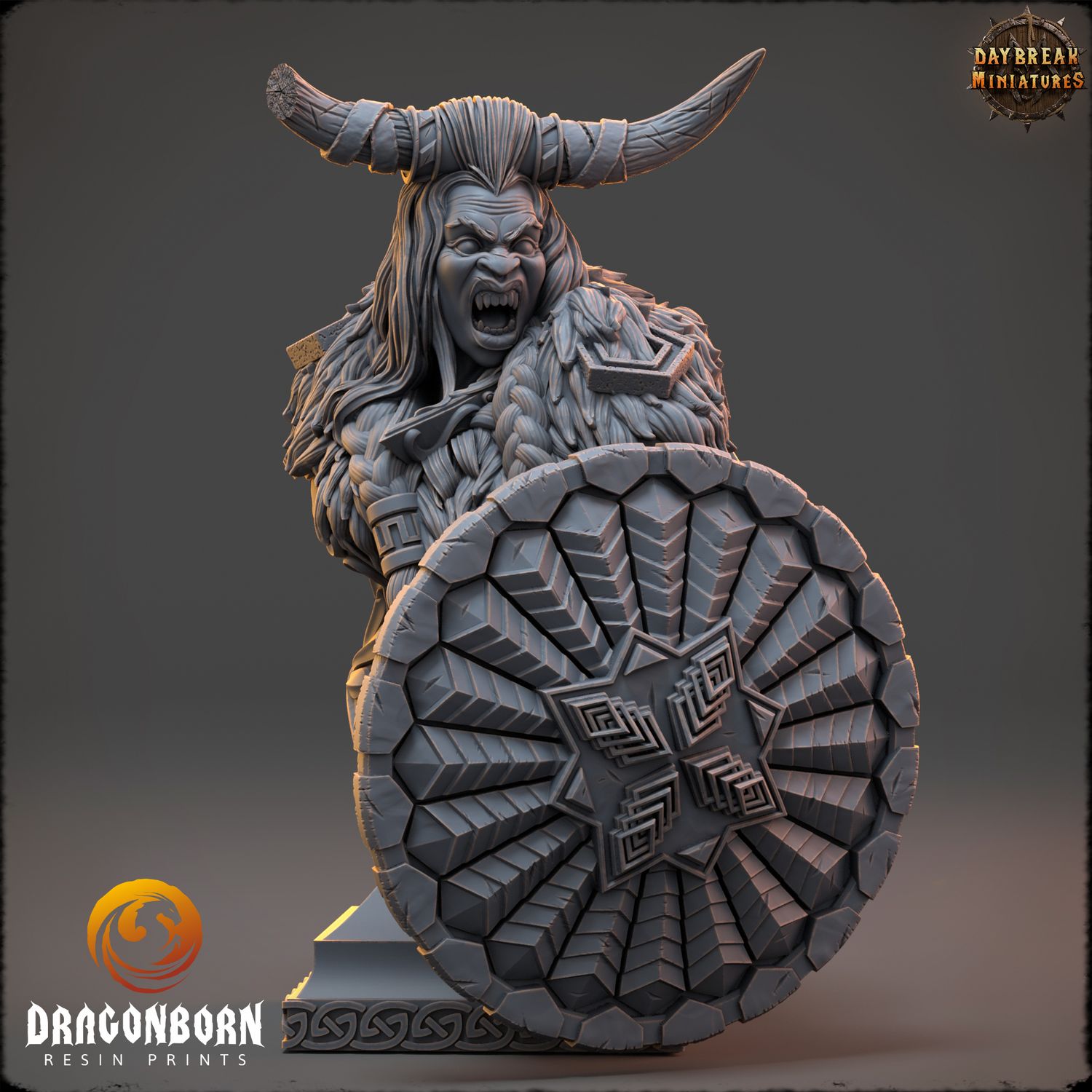 Geraia Stormspear - Hobgoblin  Warrior Bust