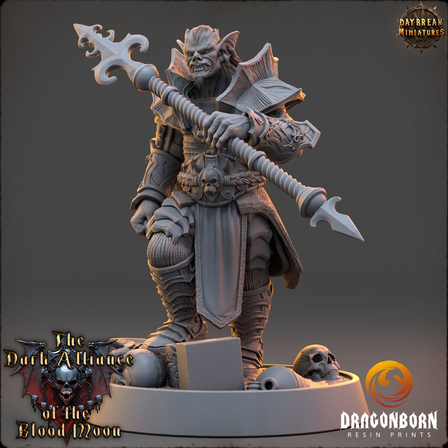 Ashgrave von Bane - Vampire Warrior DnD RPG Wargaming Miniatures