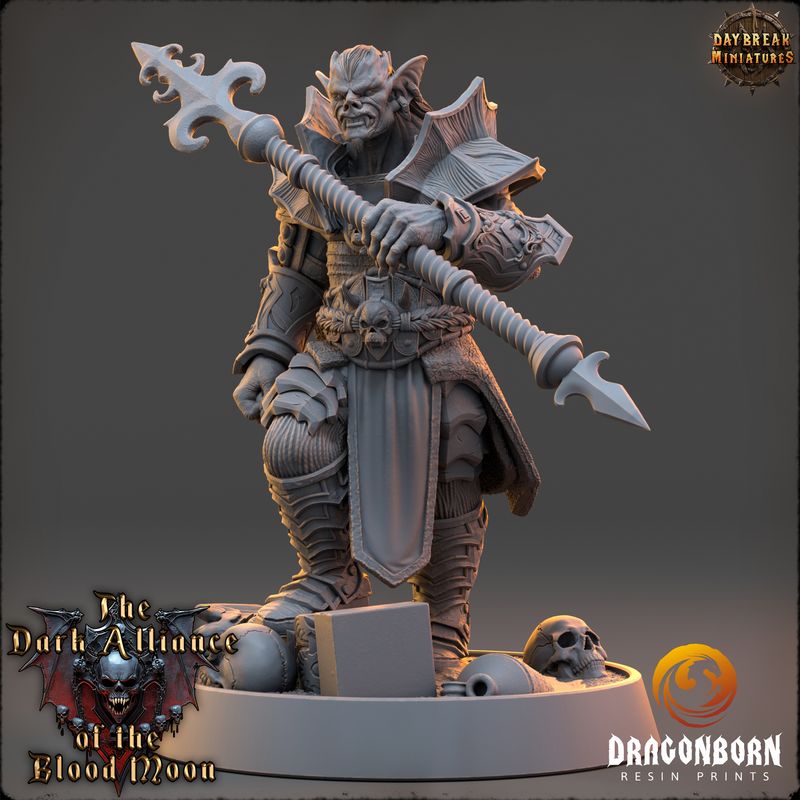 Ashgrave von Bane - Vampire Warrior DnD RPG Wargaming Miniatures