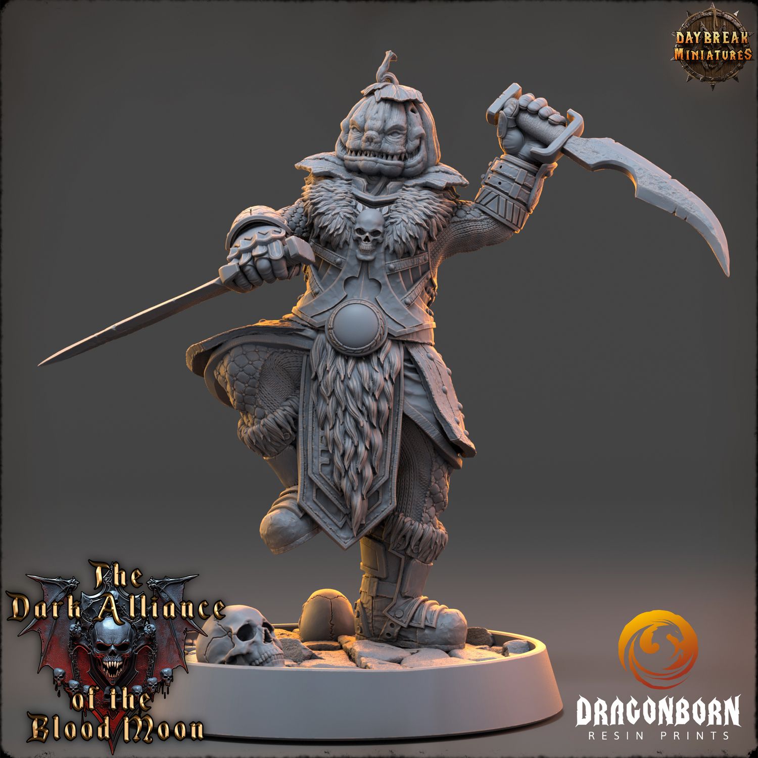 Ignatius Harrowkin - Vampire Warrior DnD RPG Wargaming Miniatures