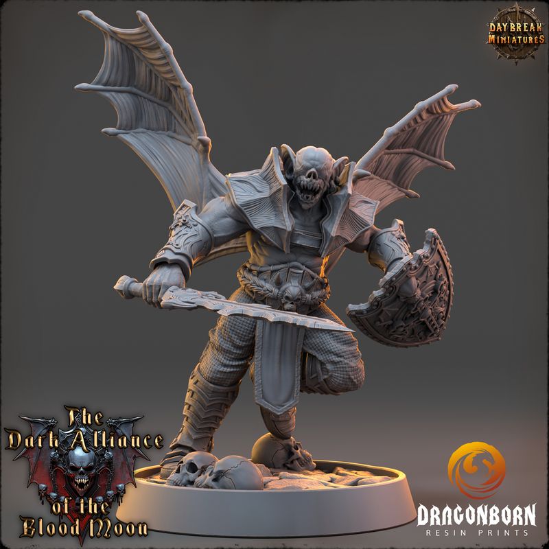 Mordan Carver - Vampire Warrior DnD RPG Wargaming Miniatures