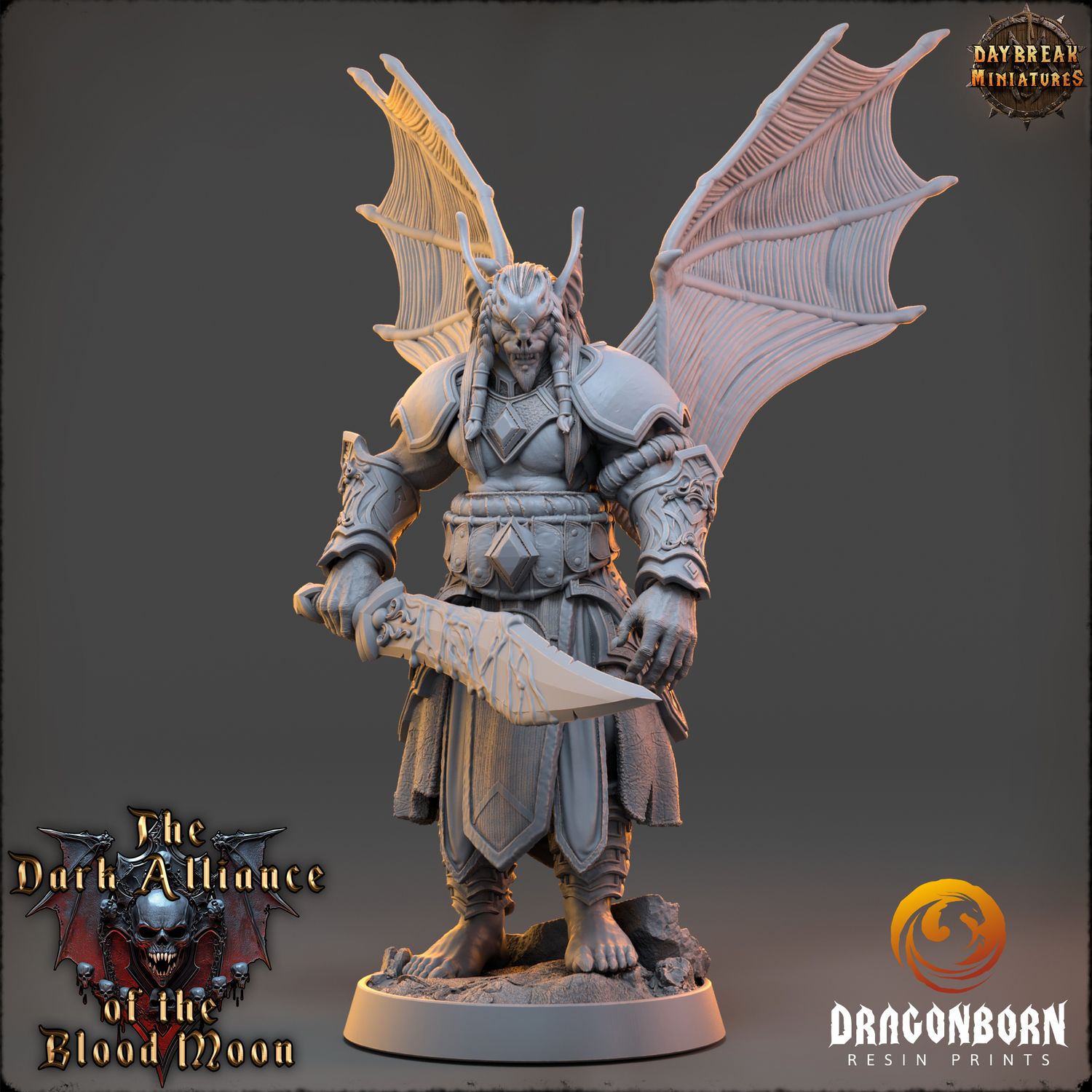 Vesper Malinov - Vampire Warrior DnD RPG Wargaming Miniatures