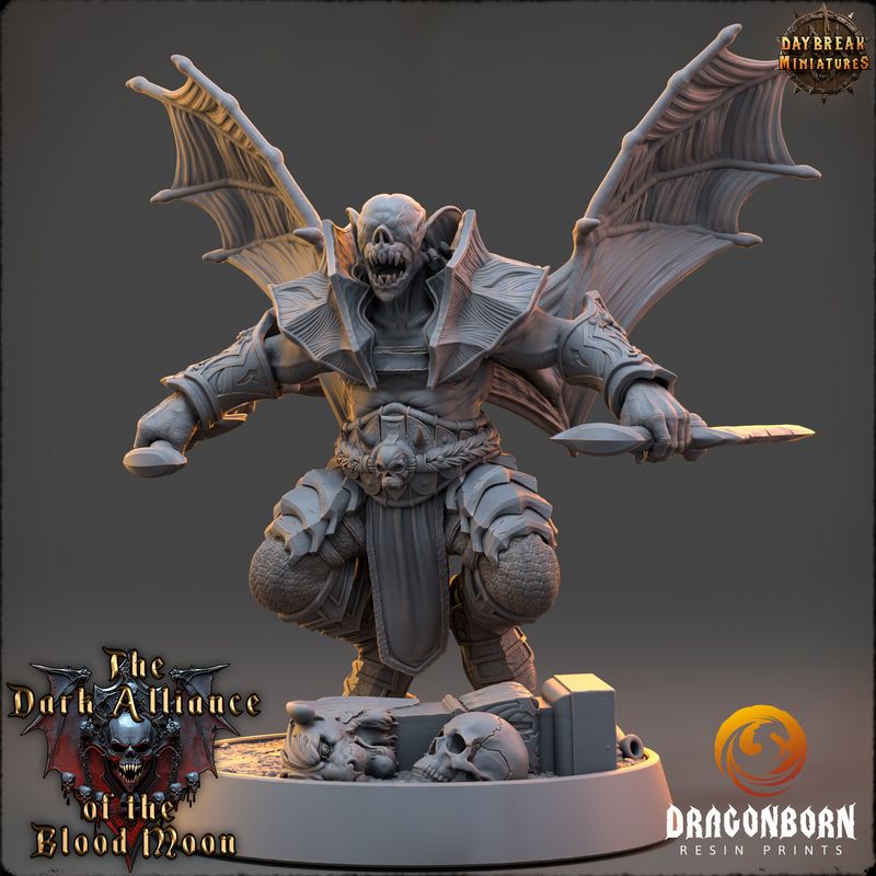 Sablus Thornfield - Vampire Warrior DnD RPG Wargaming Miniatures
