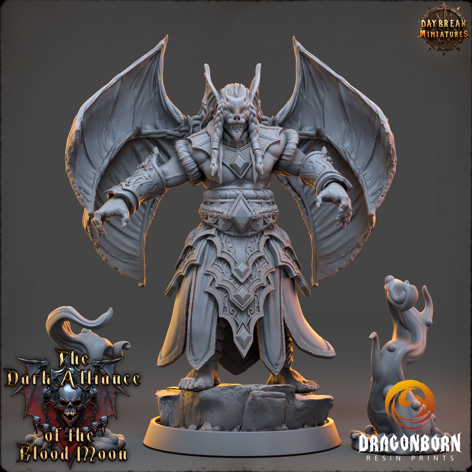 Serpentus Nightshade - Vampire Warrior DnD RPG Wargaming Miniatures