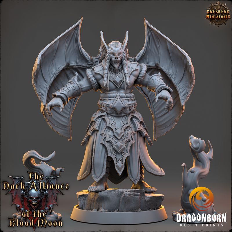Serpentus Nightshade - Vampire Warrior DnD RPG Wargaming Miniatures