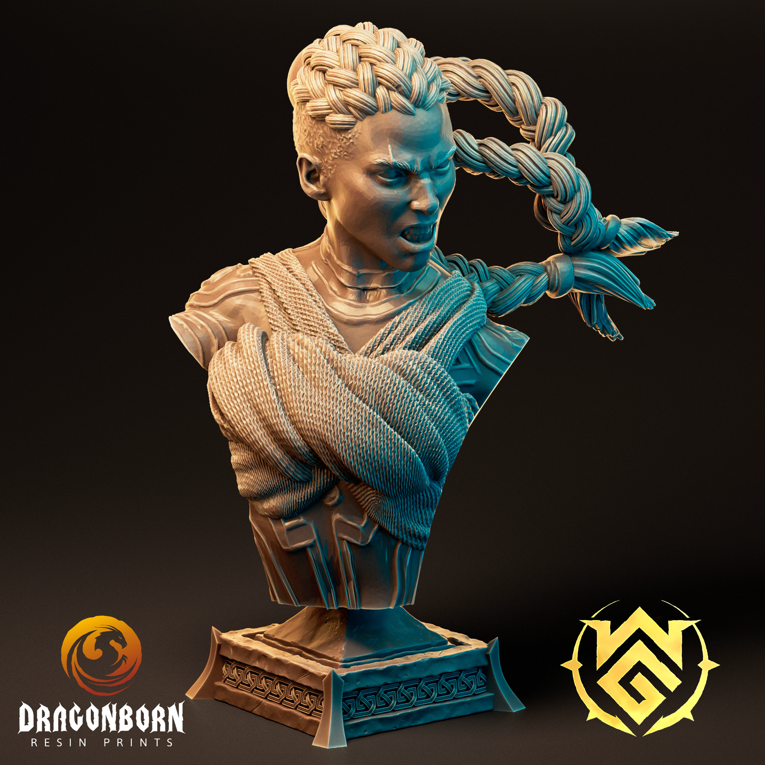 Bust of the Arcburn Brawler
