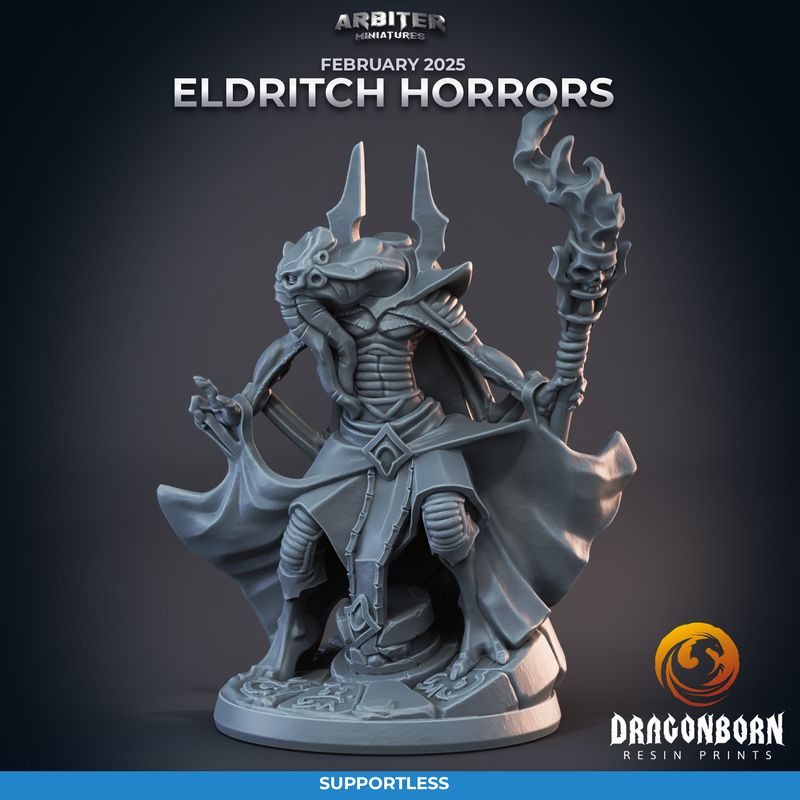 Mind Preyer 01 [25/02] - DnD RPG Wargaming Miniatures - supportless version
