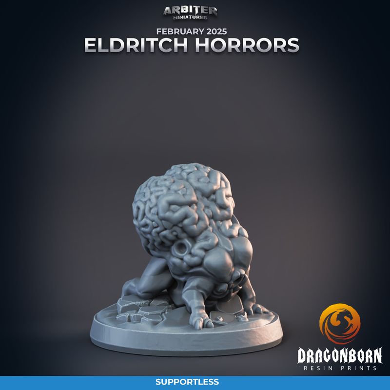 Mind Eater 01 [25/02] - DnD RPG Wargaming Miniatures - supportless version