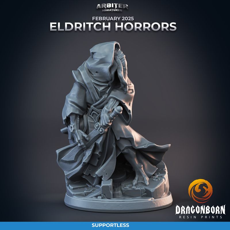 Mind Preyer 02 [25/02] - DnD RPG Wargaming Miniatures - supportless version