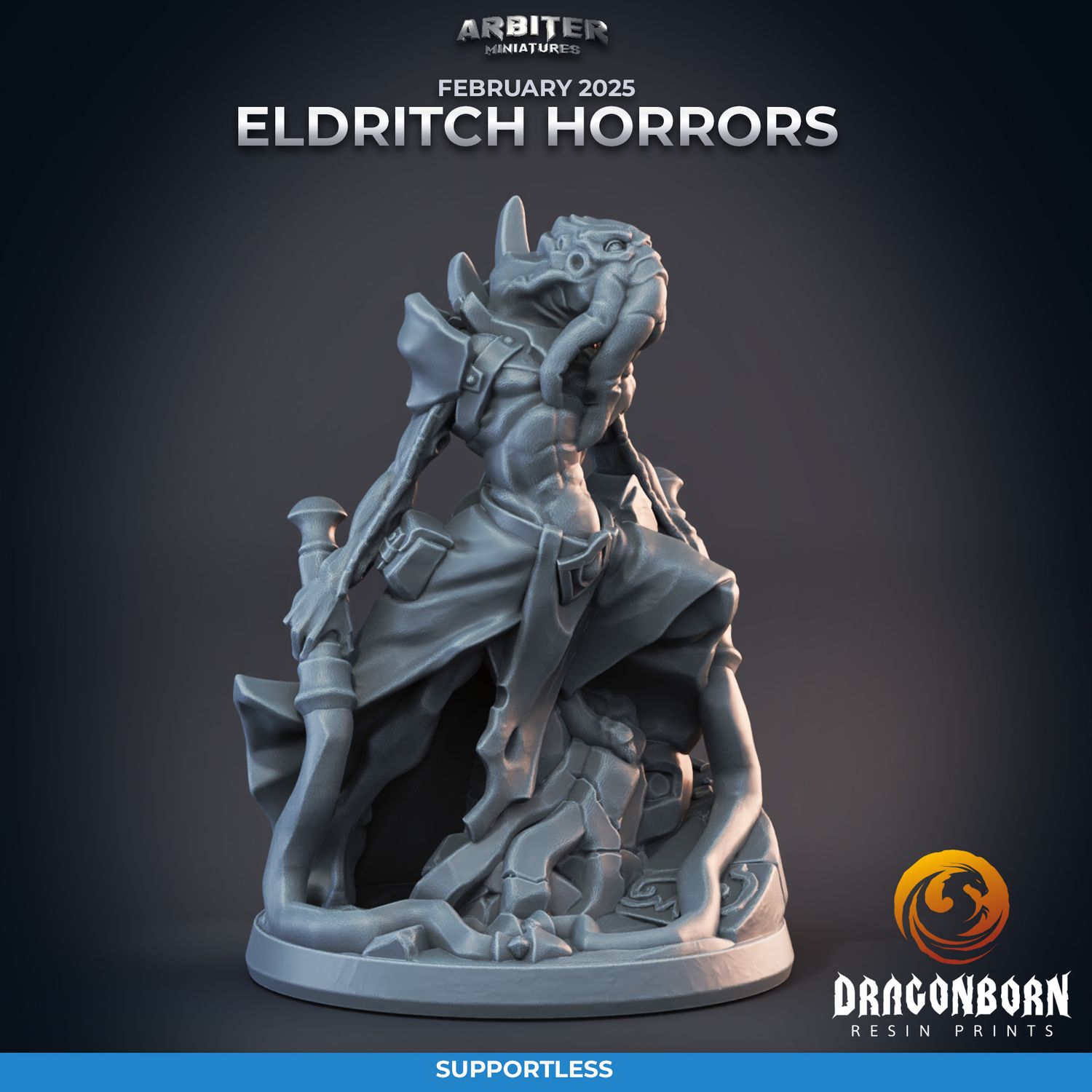 Mind Preyer 03 [25/02] - DnD RPG Wargaming Miniatures - supportless version