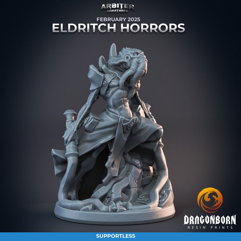Mind Preyer 03 [25/02] - DnD RPG Wargaming Miniatures - supportless version