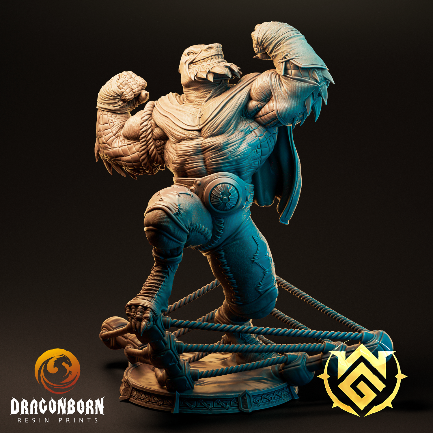 Diego the Destroyer - Dragonborn Monk