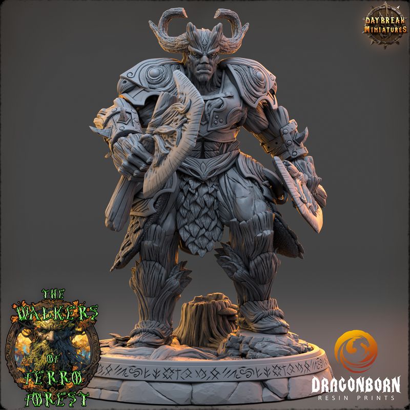Kelmaris Veydren - Ent Tree Warrior DnD RPG Wargaming Miniatures