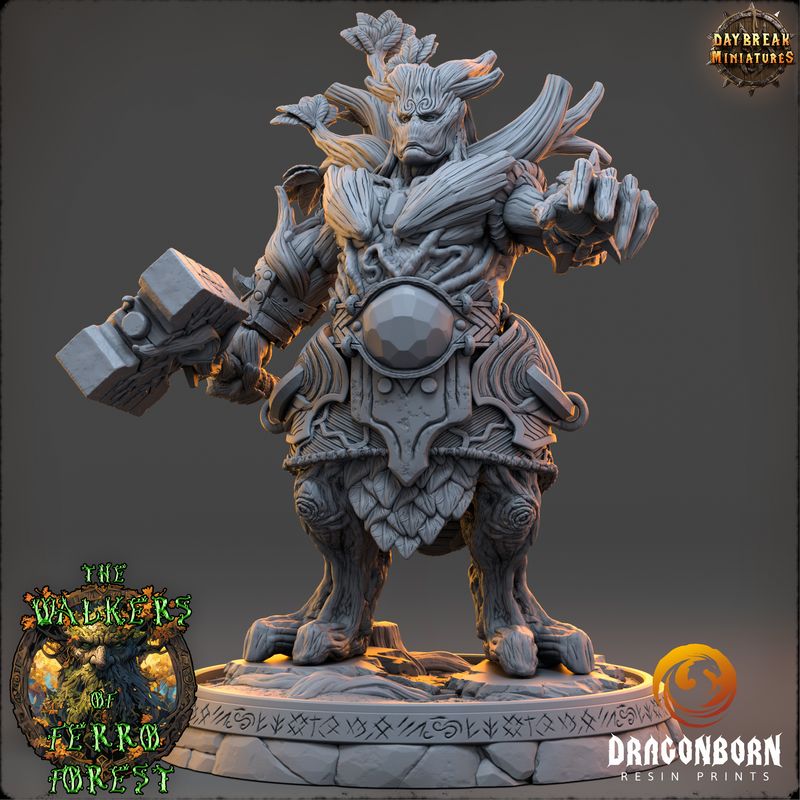 Eryndor Gloamreach - Ent Tree Warrior DnD RPG Wargaming Miniatures