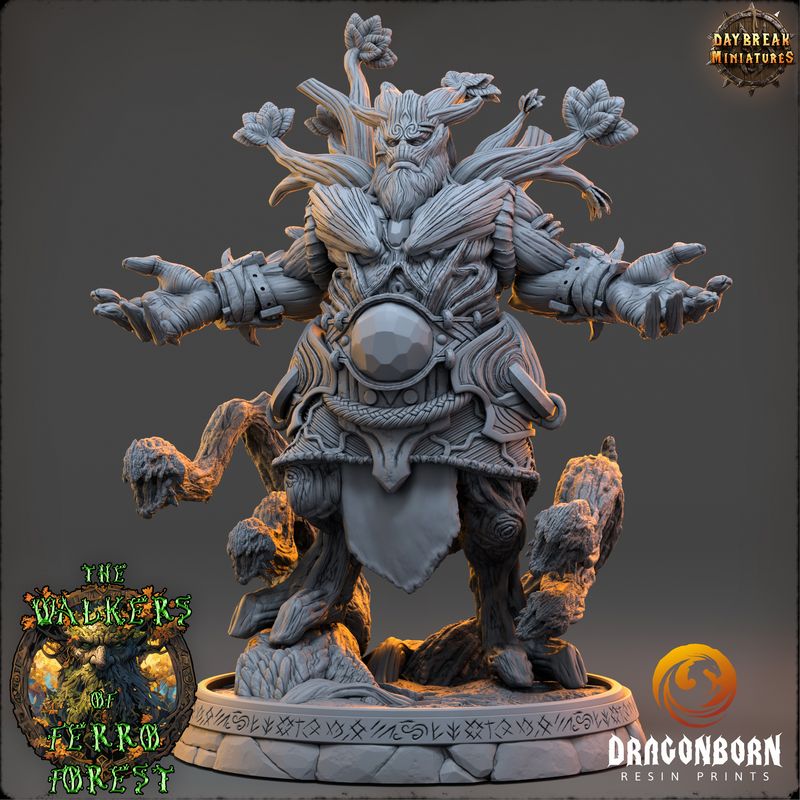 Xyvaris Moorhallow - Ent Tree Warrior DnD RPG Wargaming Miniatures