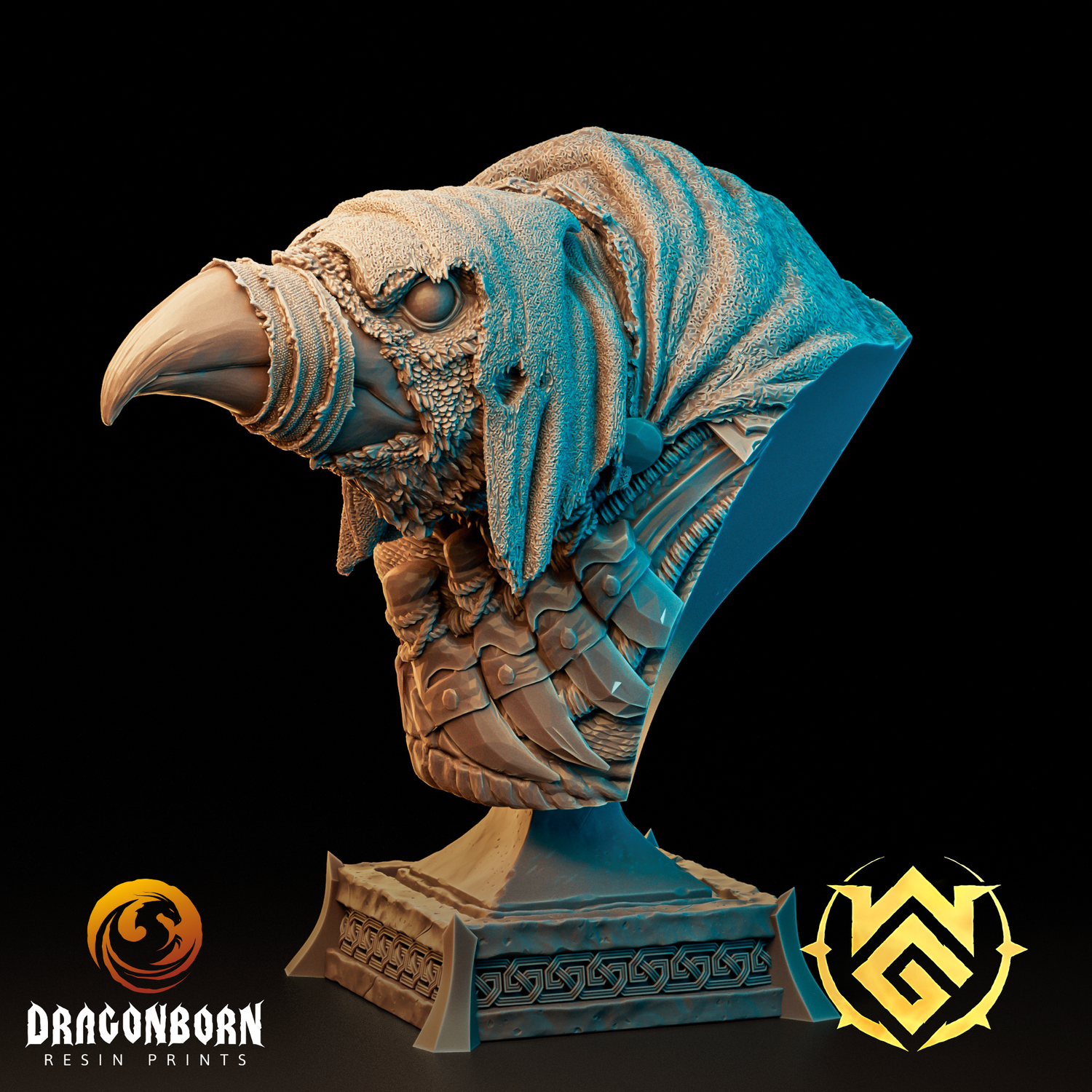 Bust of the Kreak the Flightless - Birdkin Rogue