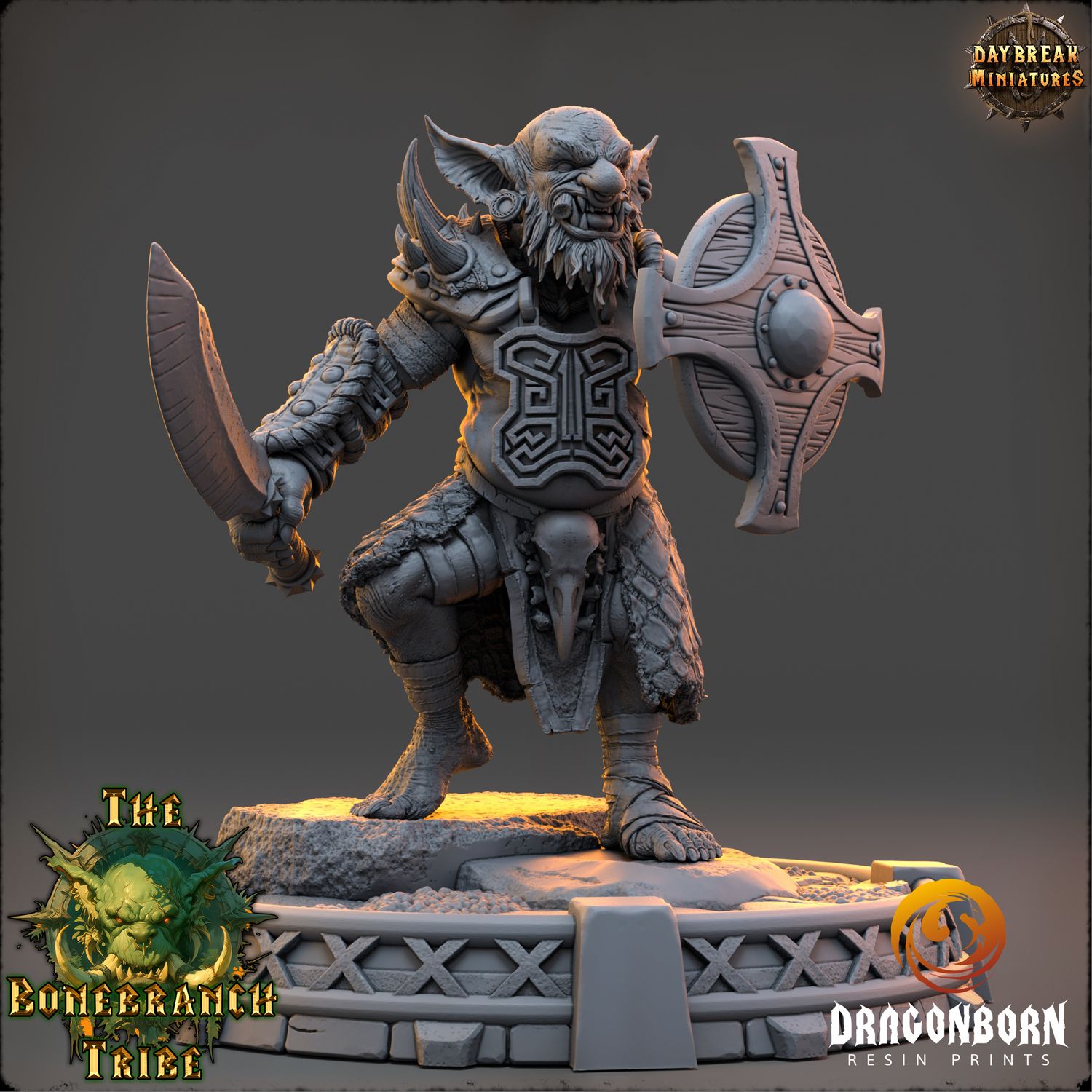 Zurtik Hookclaw - Goblin Warrior DnD RPG Wargaming Miniatures