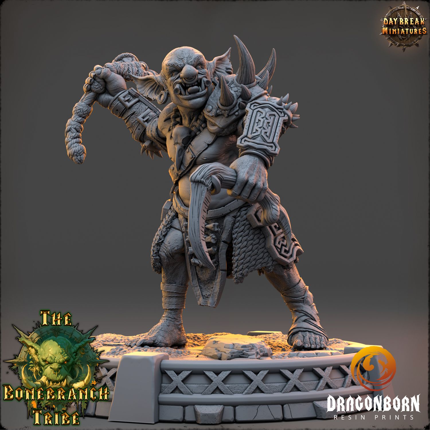 Snaggrik Cleavertooth - Goblin Warrior DnD RPG Wargaming Miniatures