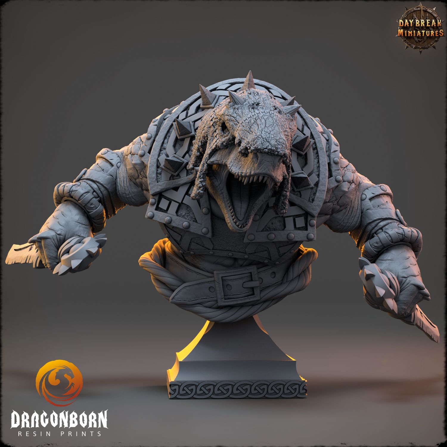 Arto Mendriz - Dino Warrior Bust