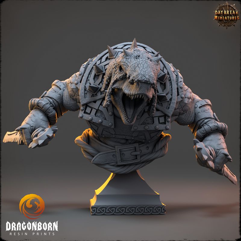 Arto Mendriz - Dino Warrior Bust