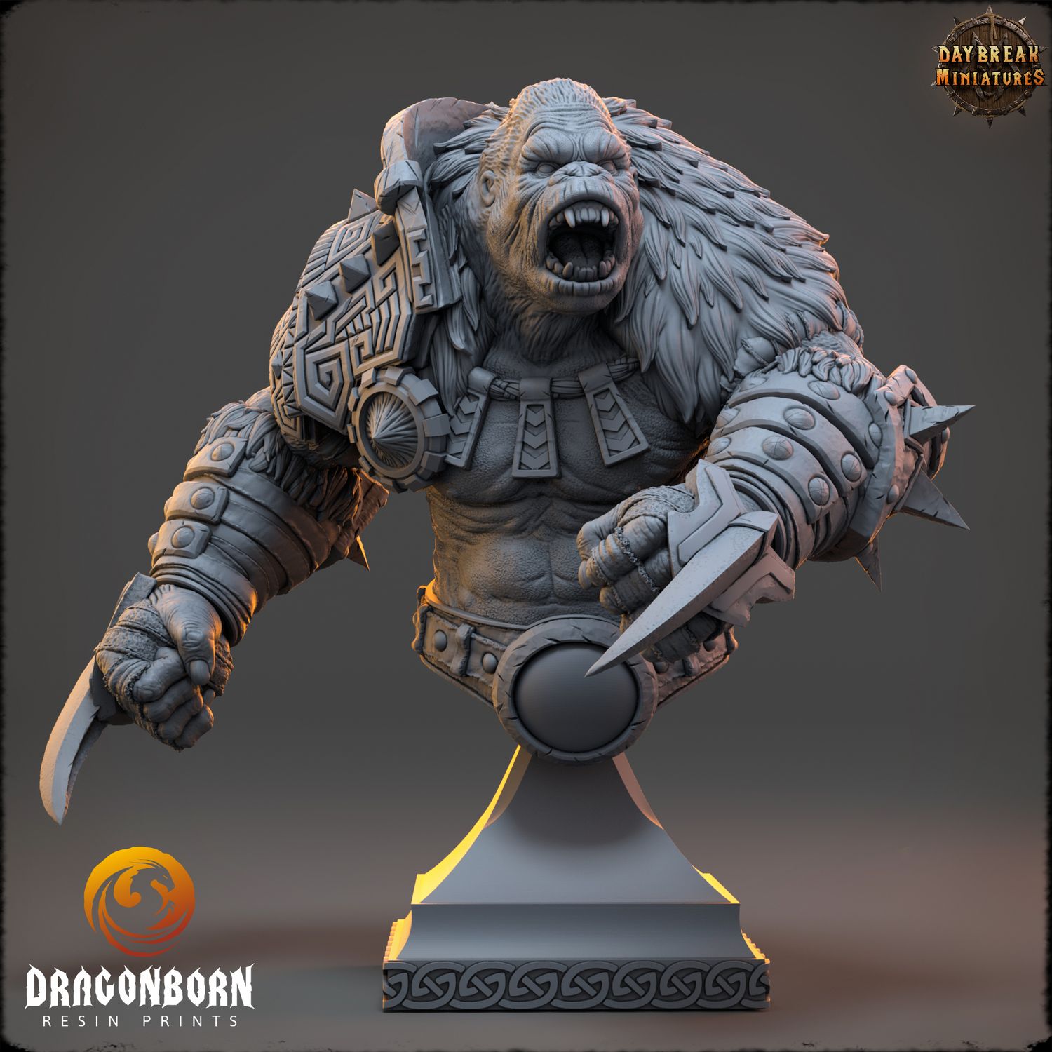 Zorak Soulgar - Apes Warrior Bust