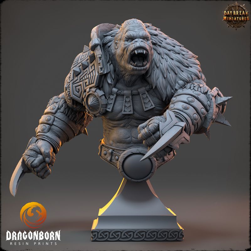 Zorak Soulgar - Apes Warrior Bust