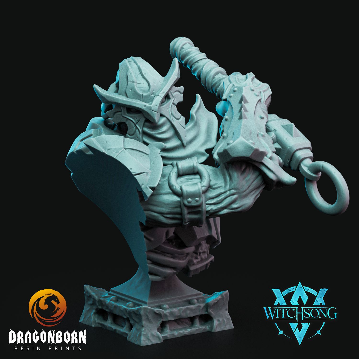 Knight Horror - Lieutenant 3 Hammer Bust