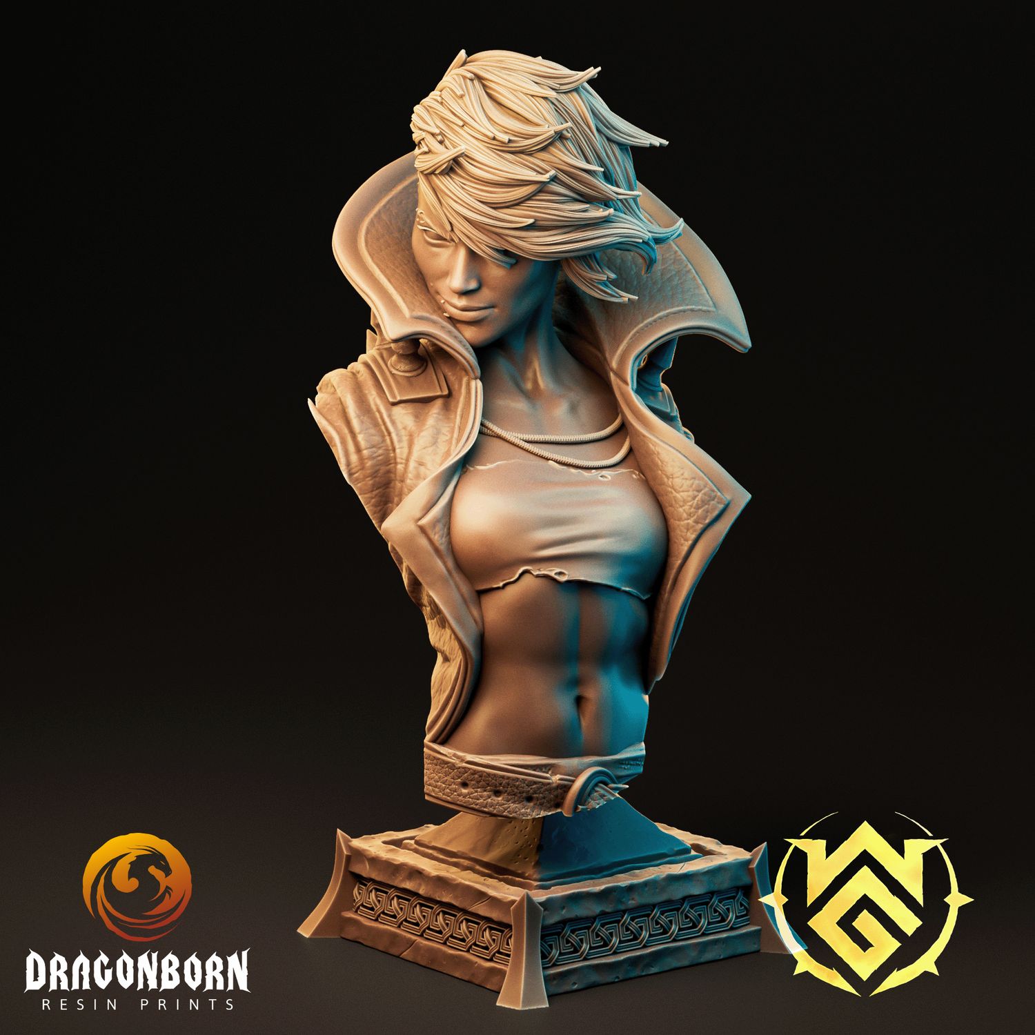 Bust of the Black Lotus Katerina - Lightfoot - Halfling Rogue