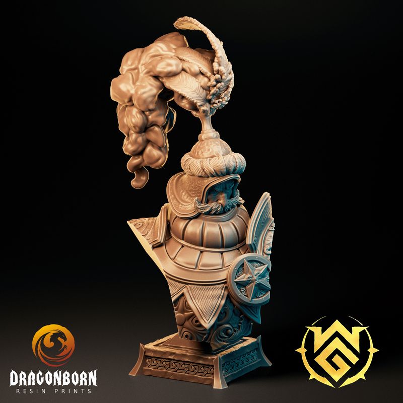 Bust of the Bruti the Benediction - Human Fighter