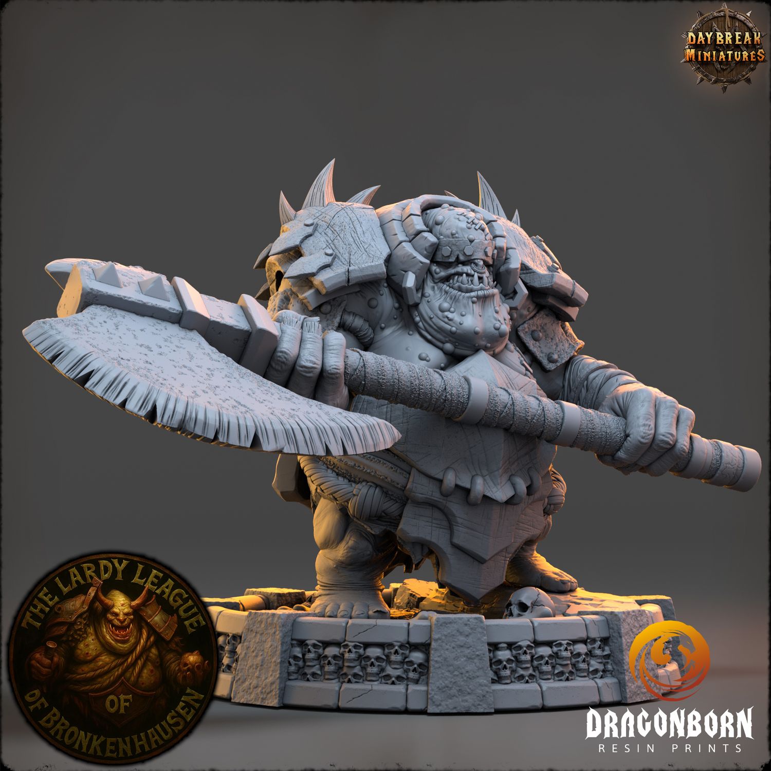 Biletooth Bragg - Plague Deamon DnD RPG Wargaming Miniatures