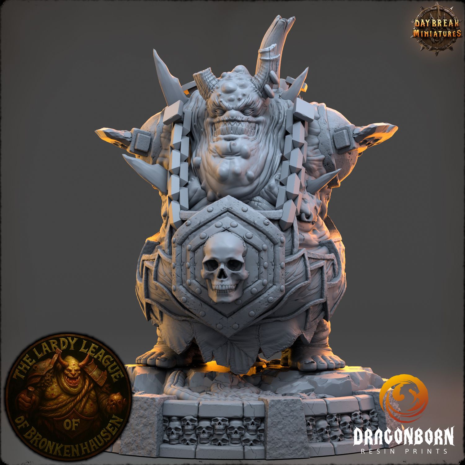 Blorch Crumplegorge - Plague Deamon DnD RPG Wargaming Miniatures