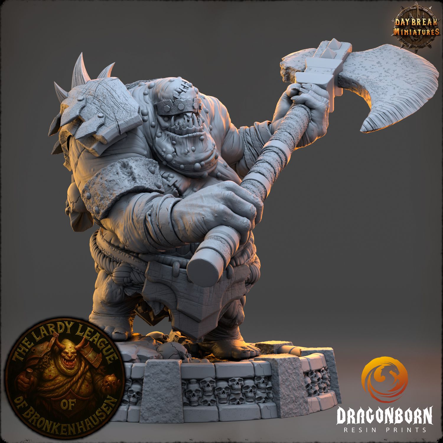 Harkus the Wretch - Plague Deamon DnD RPG Wargaming Miniatures