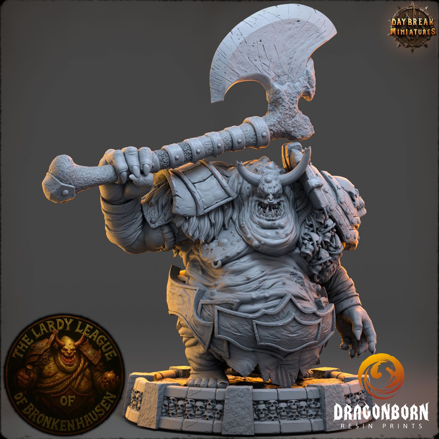 Morc the Maw - Plague Deamon DnD RPG Wargaming Miniatures