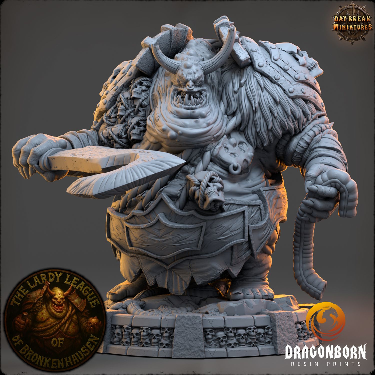 Rotbelch Karn - Plague Deamon DnD RPG Wargaming Miniatures