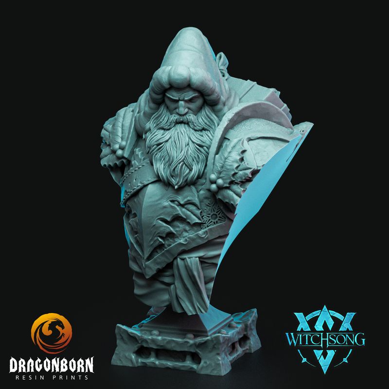 Claus, List Checker - Bust - Winter&#39;s Reign