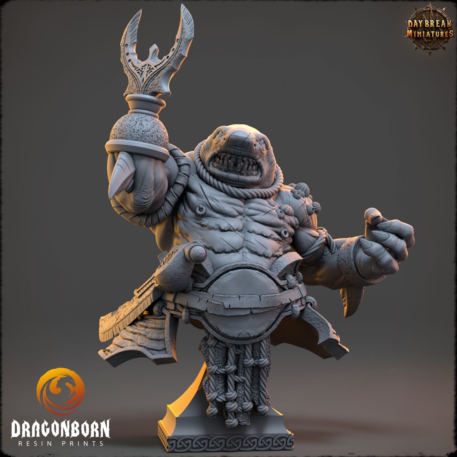 Skelith Nine-Gills - Sharkin Warrior Bust