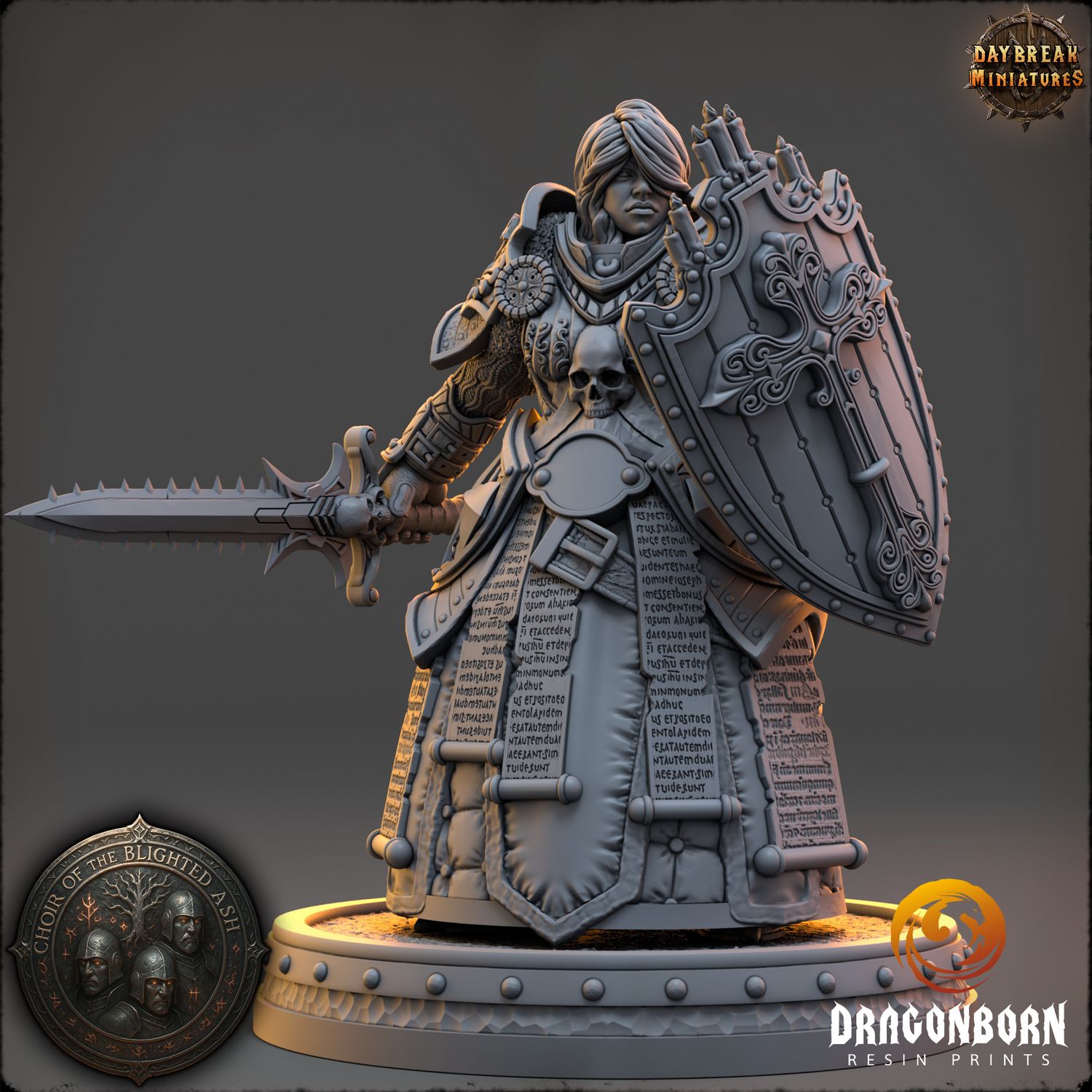 Thyra Malenholt - Knight Warrior DnD RPG Wargaming Miniatures