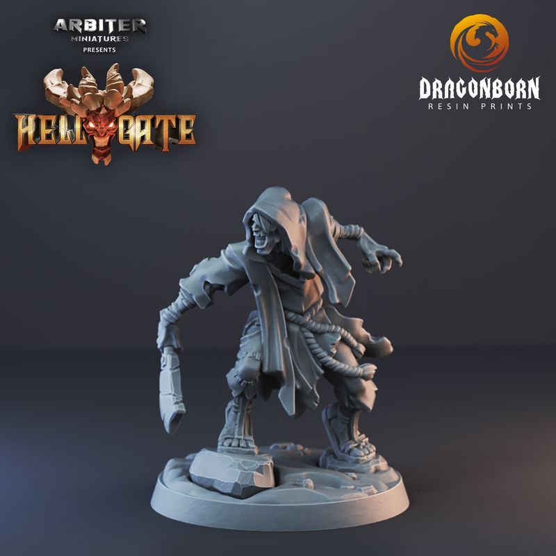 Hellgate Cultist 01 - DnD RPG Wargaming Miniatures