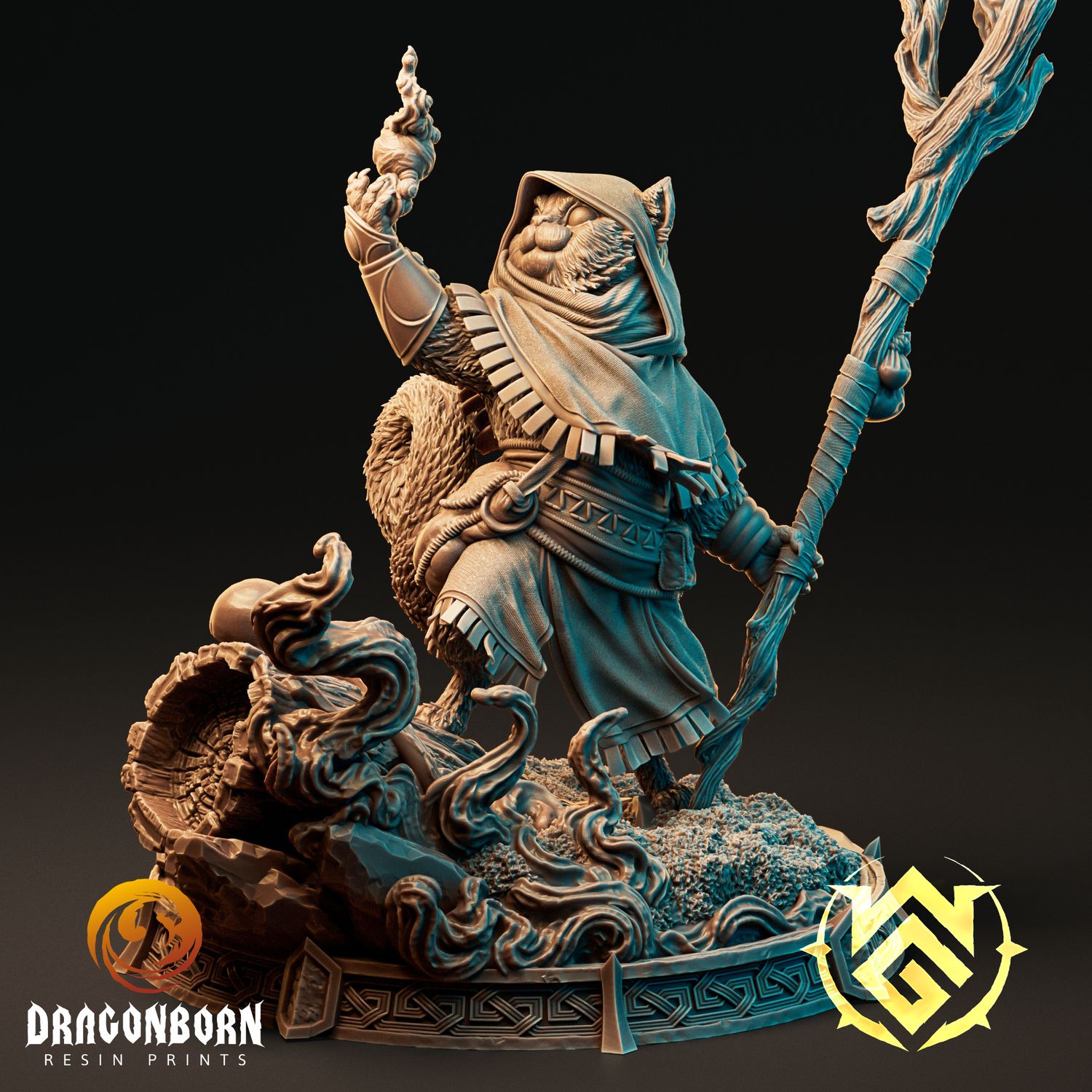 Winter's Paw - Cat Wizard