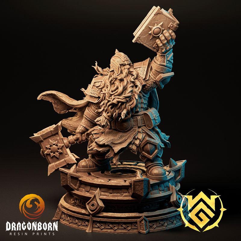 Emgus the Holy - Dwarf Warrior Emgus the Holy - Dwarf Warrior