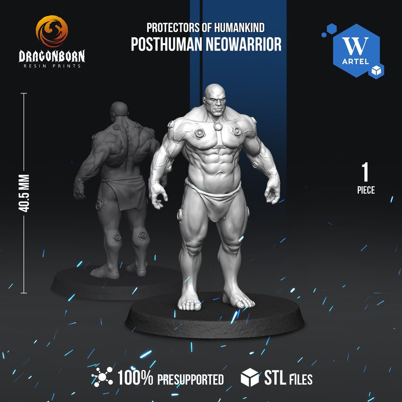 Posthuman Neowarrior - Protectors of Humankind - Super Human