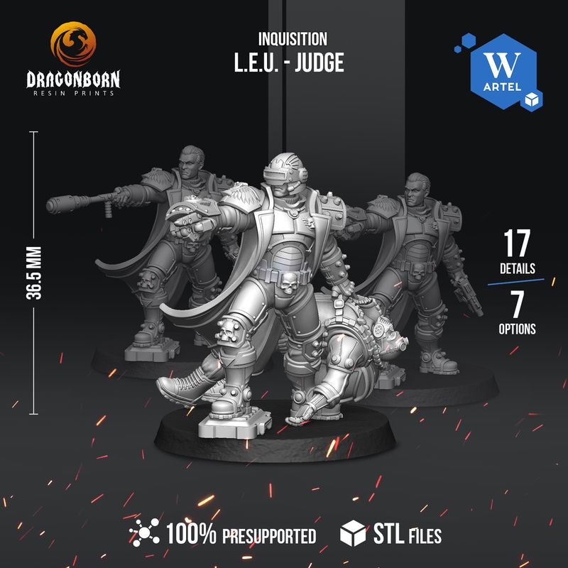 L.E.U. - Judge - Inquisition - Human L.E.U. - Judge - Inquisition - Human