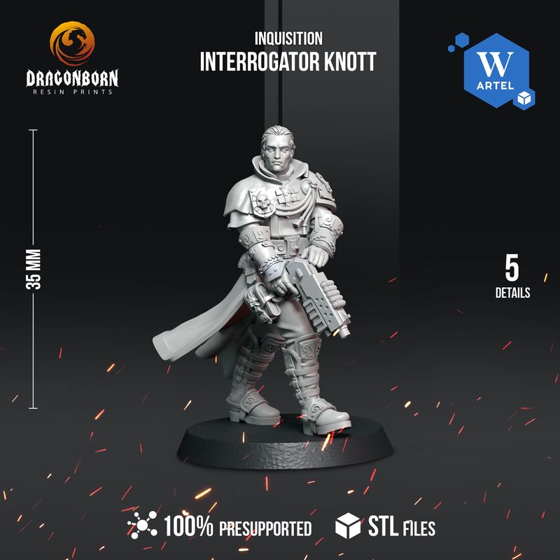 Interrogator Knott - Inquisition - Human Interrogator Knott - Inquisition - Human