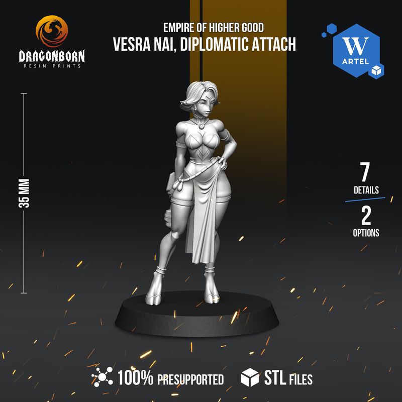 Vesra Nai, Diplomatic Attach - Empire of Higher Good Vesra Nai, Diplomatic Attach - Empire of Higher Good