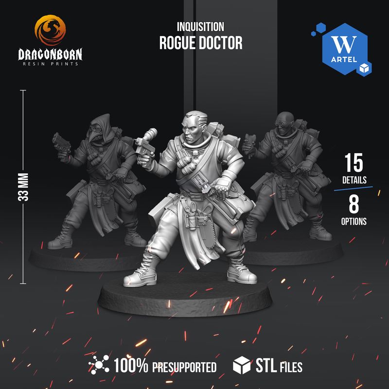 Rogue Doctor - Inquisition - Human Rogue Doctor - Inquisition - Human